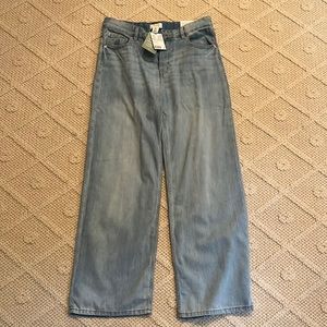 NWT H&M wide leg jeans